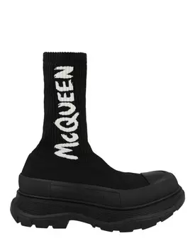 Туфли на шнуровке Alexander Mcqueen, черный