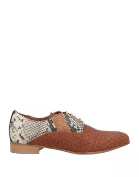 Туфли на шнуровке Baldinini, бежевый