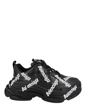 Туфли на шнуровке Balenciaga, черный