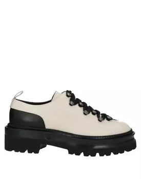 Туфли на шнуровке Bally, слоновая кость