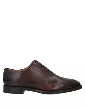 Туфли на шнуровке Bally, темно-коричневый