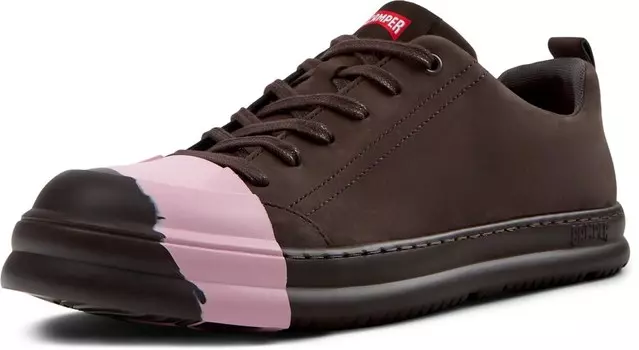 Туфли на шнуровке CAMPER Junction Runner, темно-коричневый