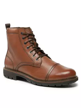 Туфли на шнуровке Clarks, бежевый
