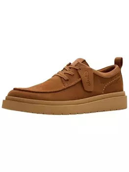 Туфли на шнуровке CLARKS, цвет Caramel