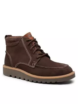 Туфли на шнуровке Clarks, коричневый