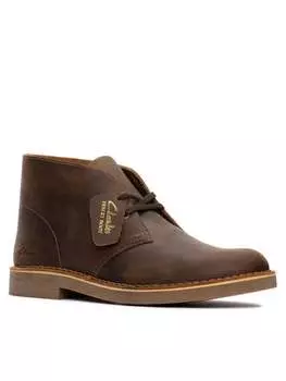 Туфли на шнуровке Clarks, коричневый