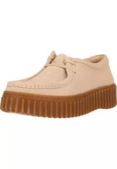 Туфли на шнуровке CLARKS Torhill Bee, бежевый