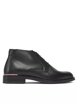 Туфли на шнуровке Core Rwb Hilfiger Lth L Boot FM0FM04804 Tommy Hilfiger, черный
