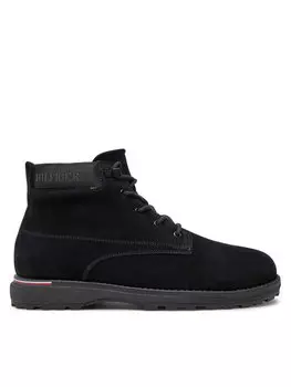 Туфли на шнуровке Corporate FM0FM05147 Tommy Hilfiger, черный