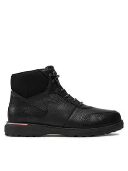 Туфли на шнуровке Corporate Warm Outdoor Lth Boot FM0FM05148 Tommy Hilfiger, черный