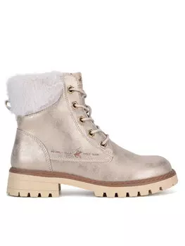 Туфли на шнуровке CS6135-02 Beverly Hills Polo Club, золотой