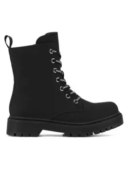 Туфли на шнуровке Deezee, черный