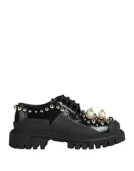 Туфли на шнуровке Dolce&Gabbana, черный