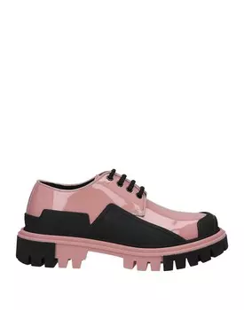 Туфли на шнуровке Dolce&Gabbana, розовый