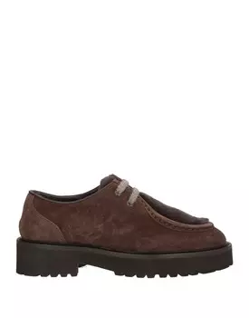 Туфли на шнуровке Doucal'S, темно-коричневый