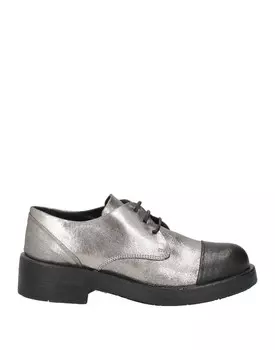 Туфли на шнуровке Ernesto Dolani, серебро