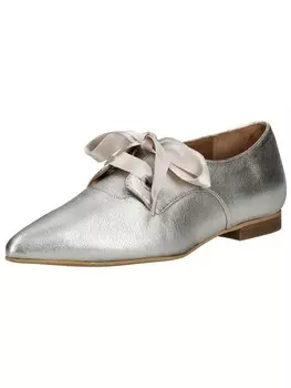 Туфли на шнуровке FLY LONDON, серебряный