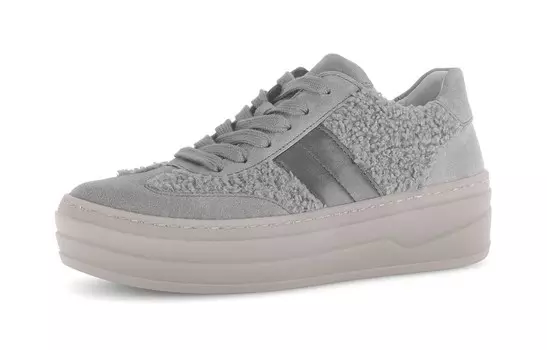Туфли на шнуровке GABOR, цвет Grey/Dark grey