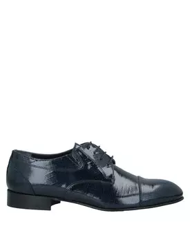 Туфли на шнуровке Gai Mattiolo, синий