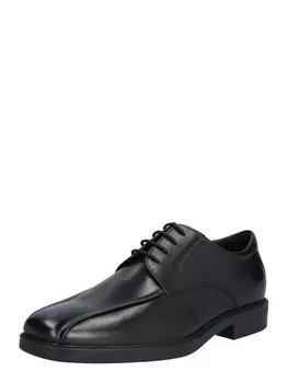 Туфли на шнуровке GEOX Lace-Up, черный
