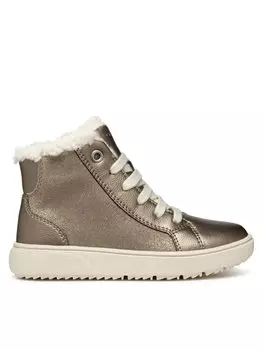 Туфли на шнуровке Geox, золотой