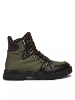 Туфли на шнуровке Hilfiger Warm Cordura Mix Boot FM0FM05180 Tommy Hilfiger, зеленый