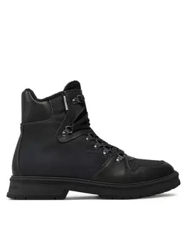 Туфли на шнуровке Hilfiger Warm Cordura Mix Boot FM0FM05180 Tommy Hilfiger, черный