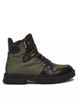 Туфли на шнуровке Hilfiger Warm Cordura Mix Boot FM0FM05180 Tommy Hilfiger, зеленый