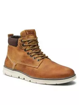 Туфли на шнуровке Jack&Jones, коричневый