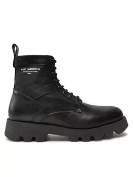 Туфли на шнуровке KL11164 Karl Lagerfeld, черный