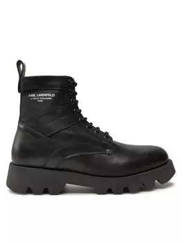 Туфли на шнуровке KL11164 Karl Lagerfeld, черный