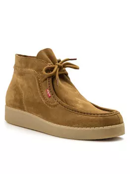 Туфли на шнуровке Levi's, коричневый