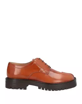 Туфли на шнуровке Maison Margiela, бежевый