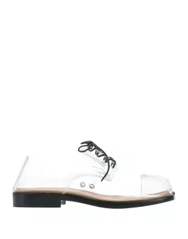 Туфли на шнуровке Maison Margiela, прозрачный