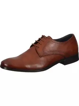 Туфли на шнуровке manitu, коричневый