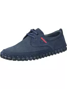 Туфли на шнуровке manitu, синий