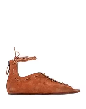 Туфли на шнуровке Marsll, коричневый