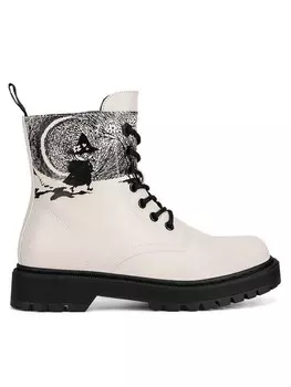 Туфли на шнуровке Moomin, бежевый