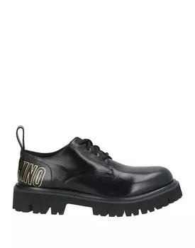 Туфли на шнуровке Moschino, черный