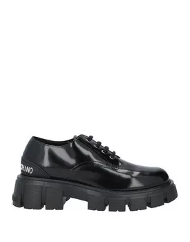 Туфли на шнуровке Moschino, черный