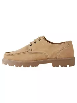 Туфли на шнуровке Next, бежевый