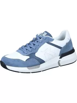 Туфли на шнуровке rieker, цвет jeans/weiss/jeans/weiss