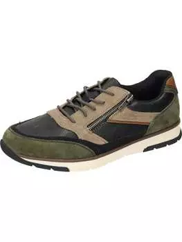 Туфли на шнуровке rieker, цвет khaki/schwarz/schwarz/pfeffer