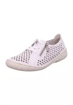 Туфли на шнуровке Rieker, цвет Weiss/weiss