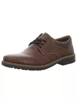 Туфли на шнуровке rieker, коричневый