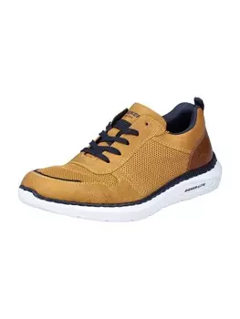 Туфли на шнуровке rieker, желтый