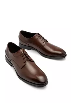 Туфли на шнуровке RYKO, коричневый