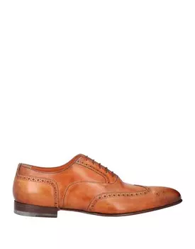 Туфли на шнуровке Santoni, бежевый