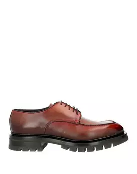 Туфли на шнуровке Santoni, бежевый