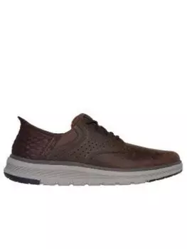 Туфли на шнуровке Skechers, коричневый